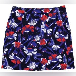 J. CREW- Floral Miniskirt (00, XS)